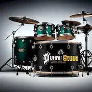 Скачать Drum Studio: Bateria Virtual [Взлом Много денег/Unlocked] на Андроид
