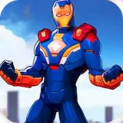 Скачать Super City Hero:Iron Hero Game [Взлом Бесконечные деньги/MOD Меню] на Андроид