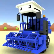Скачать Blocky Farm Racing & Simulator [Взлом Много монет/MOD Меню] на Андроид