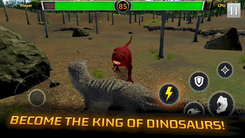 Скачать T-Rex Arena : Battle of Kings [Взлом Много монет/MOD Меню] на Андроид