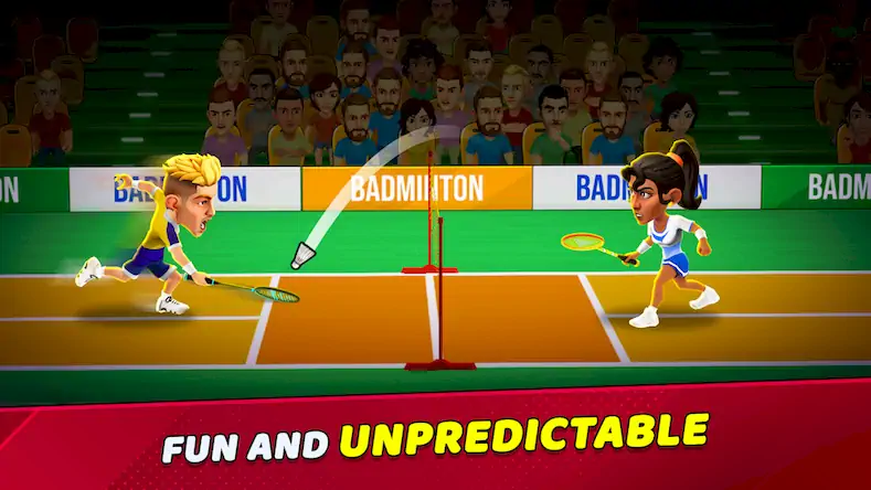 Скачать Badminton Clash 3D [Взлом Много денег/MOD Меню] на Андроид