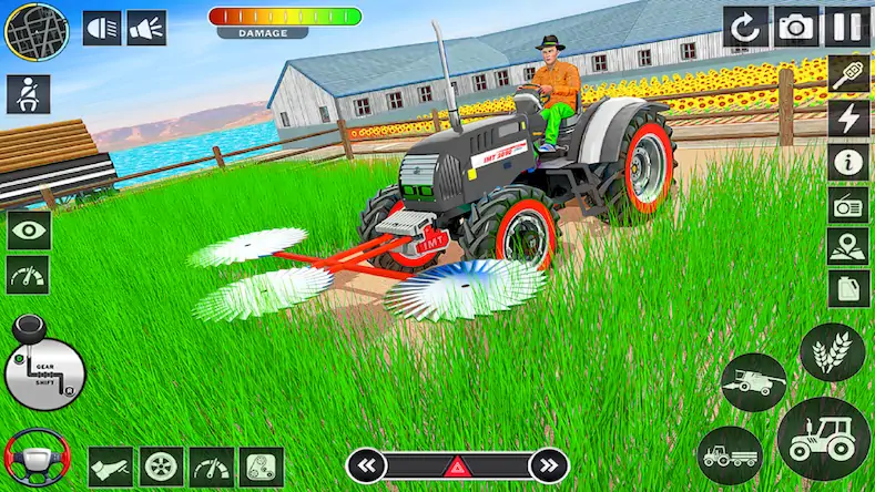 Скачать Big Tractor Farming Simulator [Взлом Бесконечные монеты/MOD Меню] на Андроид