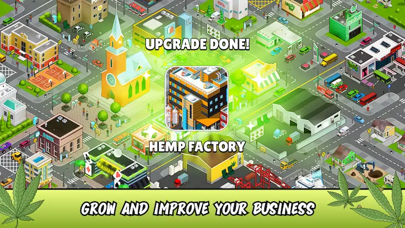 Скачать Weed City - Hemp Farm Tycoon [Взлом Много денег/Режим Бога] на Андроид