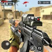 Скачать FPS Online Strike:PVP Shooter [Взлом Много монет/MOD Меню] на Андроид