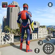 Скачать Hero Rope: City Battle [Взлом Много монет/MOD Меню] на Андроид