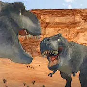 Скачать T-Rex Arena : Battle of Kings [Взлом Много монет/MOD Меню] на Андроид