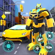 Скачать Hero Robot 3D: Robot Transform [Взлом Бесконечные деньги/God Mode] на Андроид