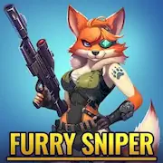 Скачать Furry Sniper: Wild Shooting [Взлом Бесконечные монеты/God Mode] на Андроид