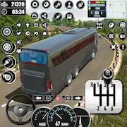 Скачать Coach Bus Driving Simulator [Взлом Много монет/Unlocked] на Андроид