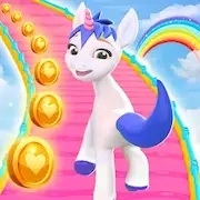 Скачать Unicorn Kingdom: Running Games [Взлом Много денег/Unlocked] на Андроид