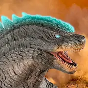 Скачать Монстр Динозавр vs Годзилла [Взлом Много денег/Разблокированная версия] на Андроид