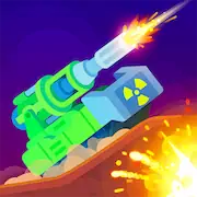 Скачать Tank Stars: игра танки [Взлом Много монет/Режим Бога] на Андроид