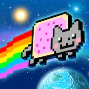 Скачать Nyan Cat: Lost In Space [Взлом Много монет/MOD Меню] на Андроид