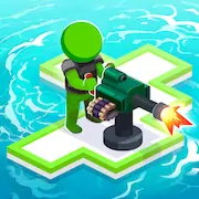 Скачать War of Rafts: бой на плотах [Взлом Бесконечные монеты/Разблокированная версия] на Андроид