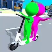 Скачать Scooter Taxi [Взлом Бесконечные монеты/Разблокированная версия] на Андроид