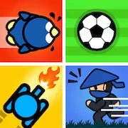 Скачать 2 Player Games : Red vs Blue [Взлом Много денег/Unlocked] на Андроид