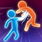 Скачать Stick Fighter: Battle Stickman [Взлом Много денег/God Mode] на Андроид