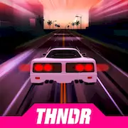 Скачать Turbo 84 - Retro Arcade Racing [Взлом Бесконечные монеты/Режим Бога] на Андроид