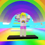 Скачать Rainbow Parkour sweet Girl [Взлом Много денег/Unlocked] на Андроид