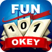 Скачать Fun 101 Okey® [Взлом Много монет/Unlocked] на Андроид