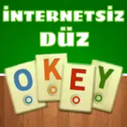 Скачать Düz Okey - İnternetsiz [Взлом Бесконечные монеты/Разблокированная версия] на Андроид