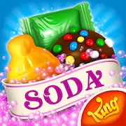 Скачать Candy Crush Soda Saga [Взлом Много монет/Разблокированная версия] на Андроид