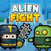 Скачать Alien Fight: Police vs Zombie [Взлом Много денег/МОД Меню] на Андроид
