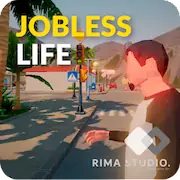 Скачать Jobless Life [Взлом Бесконечные деньги/God Mode] на Андроид