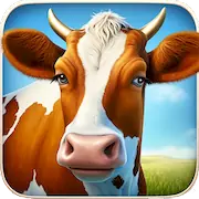Скачать Idle Cow Farm Tycoon [Взлом Бесконечные монеты/God Mode] на Андроид