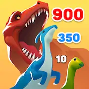 Скачать Merge Dinosaur Evolution [Взлом Бесконечные деньги/Разблокированная версия] на Андроид