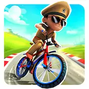 Скачать Little Singham Cycle Race [Взлом Много денег/MOD Меню] на Андроид