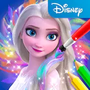 Скачать Disney: мир раскрасок [Взлом Бесконечные деньги/Разблокированная версия] на Андроид