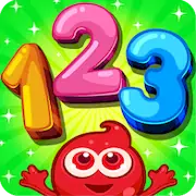 Скачать Учим цифры 123 Детская игра [Взлом Много монет/God Mode] на Андроид