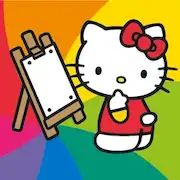Скачать Hello Kitty: Раскраска [Взлом Бесконечные деньги/God Mode] на Андроид