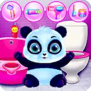 Скачать Cute Panda Caring and Dressup [Взлом Много денег/Разблокированная версия] на Андроид