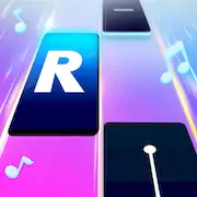 Скачать Rhythm Rush-Piano Rhythm Game [Взлом Много монет/MOD Меню] на Андроид