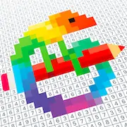 Скачать Pixel Art: Раскраска по цифрам [Взлом Много денег/God Mode] на Андроид