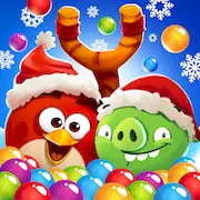 Скачать Angry Birds POP Bubble Shooter [Взлом Бесконечные деньги/Режим Бога] на Андроид