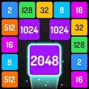 Скачать Игра Слияние Блоков 2048 [Взлом Бесконечные монеты/Режим Бога] на Андроид