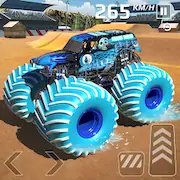 Скачать Car Games: Monster Truck Stunt [Взлом Много монет/God Mode] на Андроид