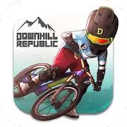 Скачать Downhill Republic [Взлом Много монет/Unlocked] на Андроид