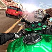 Скачать Moto Rider In Traffic [Взлом Бесконечные деньги/Режим Бога] на Андроид