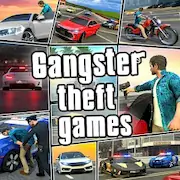 Скачать Gangster Crime Mafia City Game [Взлом Бесконечные монеты/МОД Меню] на Андроид