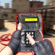 Скачать Counter-Strike CT-GO автоном [Взлом Бесконечные монеты/Режим Бога] на Андроид