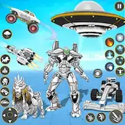 Скачать Космический корабль-робот [Взлом Бесконечные монеты/Режим Бога] на Андроид