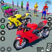 Скачать Moped games - Motorcycle Game [Взлом Бесконечные монеты/Разблокированная версия] на Андроид