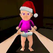 Скачать Baby in Pink Horror Games 3D [Взлом Бесконечные деньги/God Mode] на Андроид