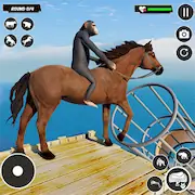 Скачать Cимулятор лошади гоночные игры [Взлом Много монет/MOD Меню] на Андроид