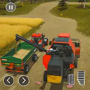 Скачать Ферма Трактор Прицеп Игра [Взлом Много монет/Разблокированная версия] на Андроид