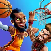 Скачать Basketball Arena: Онлайн игра [Взлом Много монет/Разблокированная версия] на Андроид